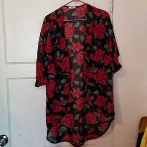 Rose Floral Kimono